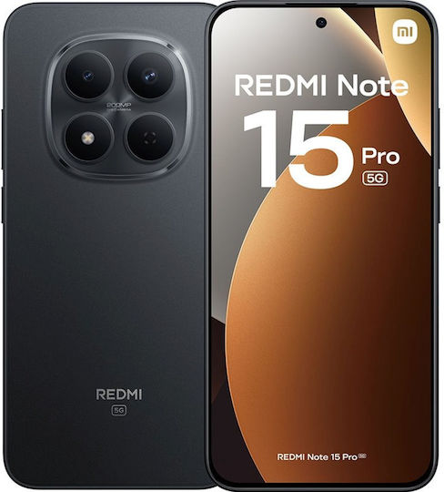 Xiaomi Redmi Note 15 Pro 5G Dual SIM (12/512GB) Black