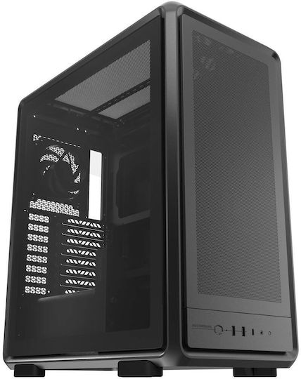 CoolerMaster MasterFrame 500 Mesh Midi Tower Κουτί Υπολογιστή Μαύρο