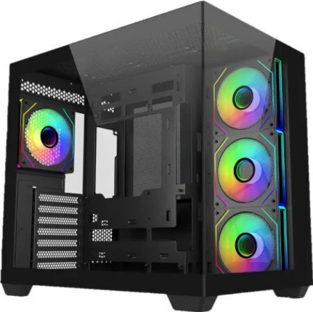 CoolerMaster Elite 681 Midi Tower Κουτί Υπολογιστή με Πλαϊνό Παράθυρο Μαύρο