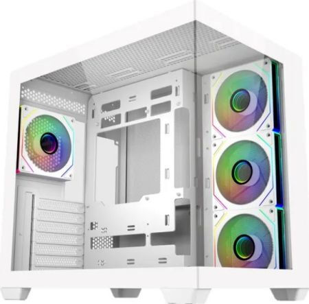 CoolerMaster Elite 681 Midi Tower Κουτί Υπολογιστή με Πλαϊνό Παράθυρο Λευκό