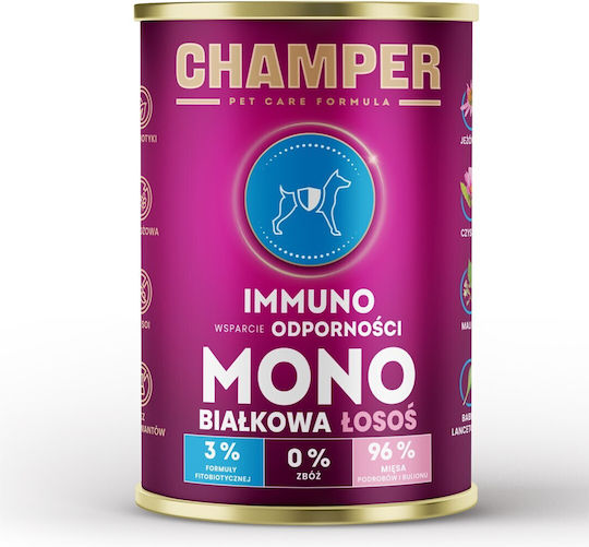 Dog Food Υγρή Τροφή Σκύλων με Σολομό χωρίς Σιτηρά 400gr