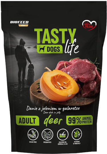 Biofeed Υγρή Τροφή Σκύλων με Ελάφι χωρίς Σιτηρά 150gr DLPBFDKAM0013