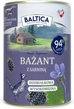 Baltica Υγρή Τροφή Σκύλων με Ελάφι χωρίς Σιτηρά 400gr