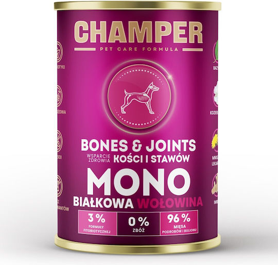 Dog Food Υγρή Τροφή Σκύλων με Βοδινό χωρίς Σιτηρά 400gr