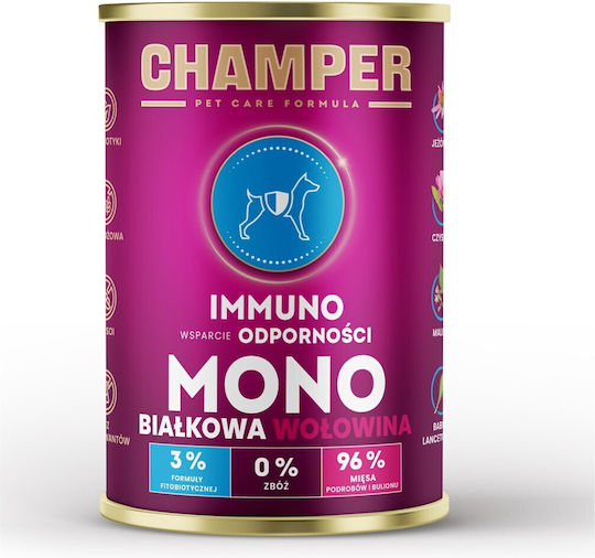 Dog Food Υγρή Τροφή Σκύλων με Βοδινό χωρίς Σιτηρά 400gr