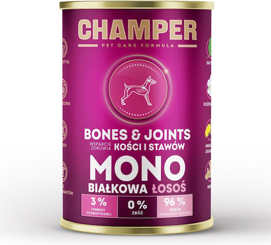 Dog Food Υγρή Τροφή Σκύλων με Σολομό χωρίς Σιτηρά 400gr