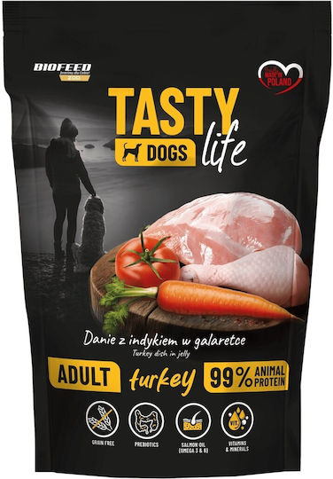 Biofeed Υγρή Τροφή Σκύλων με Γαλοπούλα χωρίς Σιτηρά 150gr DLPBFDKAM0014