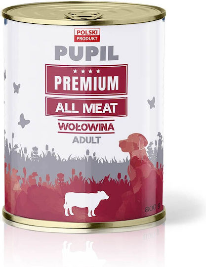 Dog Food Υγρή Τροφή Σκύλων με Κρέας και Βοδινό χωρίς Σιτηρά 800gr