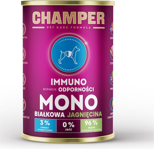 Dog Food Υγρή Τροφή Σκύλων με Αρνί χωρίς Σιτηρά 400gr