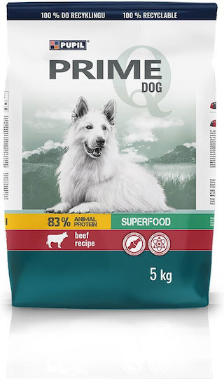 Dog Food 5kg Ξηρά Τροφή Σκύλων με Βοδινό και Λαχανικά