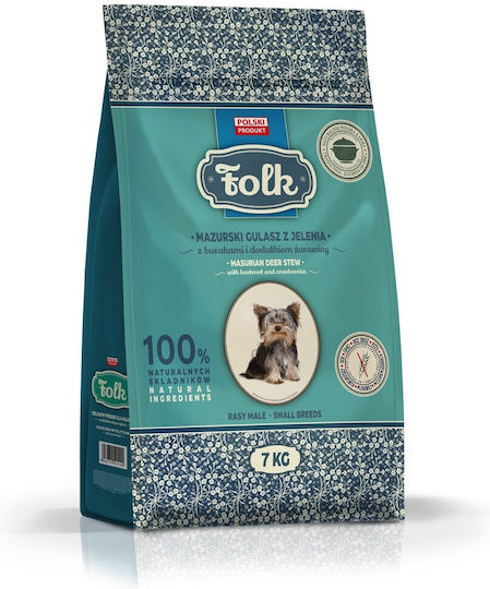 Dog Food 7kg Ξηρά Τροφή χωρίς Σιτηρά για Ενήλικους Σκύλους Μικρόσωμων Φυλών