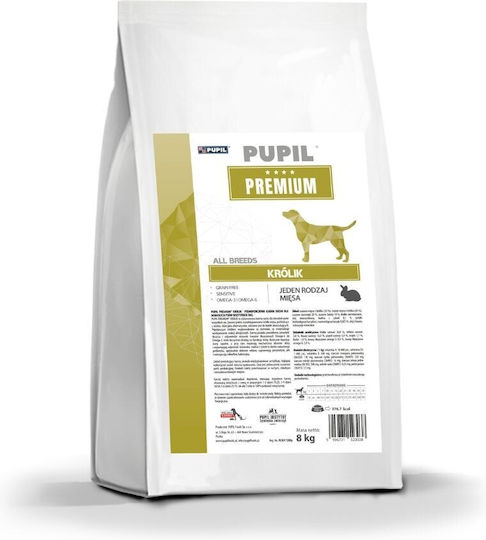 Dog Food 8kg Ξηρά Τροφή Σκύλων χωρίς Σιτηρά με Κουνέλι και Λαγό