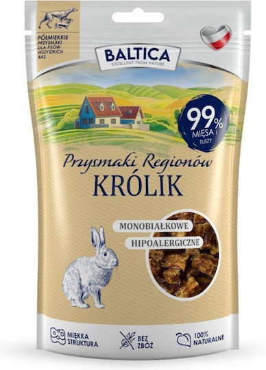 Baltica Λιχουδιά Σκύλου με Κουνέλι και Λαγό 80gr