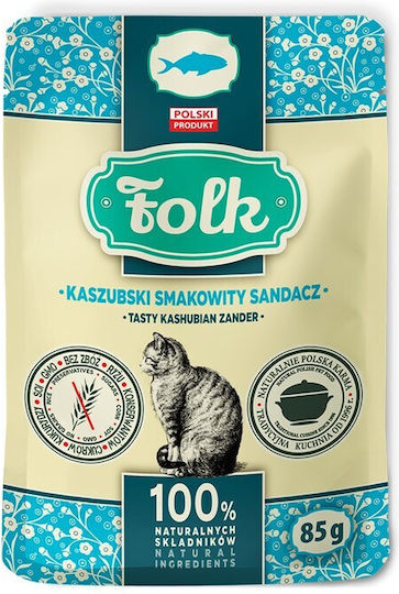 Υγρή Τροφή για Γάτες σε Φακελάκι με Ψάρια χωρίς Σιτηρά 85gr DLKFLKKAM0005