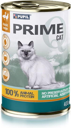 Υγρή Τροφή για Ενήλικες Γάτες σε Κονσέρβα με Κοτόπουλο και Πάπια χωρίς Σιτηρά 400gr DLKPP1KAM0001