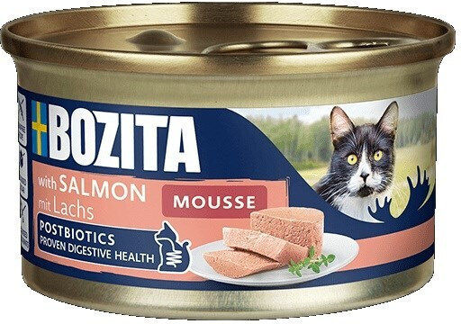 Bozita Υγρή Τροφή για Γάτες σε Κονσέρβα με Σολομό χωρίς Σιτηρά 85gr