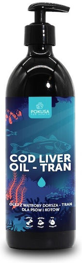 Pokusa Πολυβιταμίνες Σκύλου και Γάτας σε Έλαιο 500ml για Ηπατικές Παθήσεις