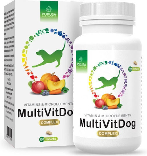 Pokusa Πολυβιταμίνες Σκύλου για Ενίσχυση Οργανισμού