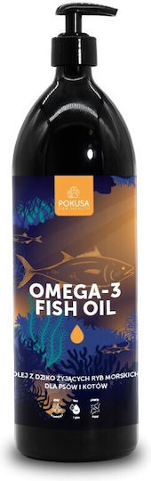 Pokusa Omega-3 Fish Oil Fish Oil Dogs Cats – 250ml