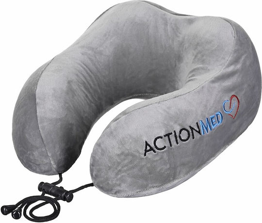 ActionMed Μαξιλαράκι Ταξιδίου Γκρι PO400AM