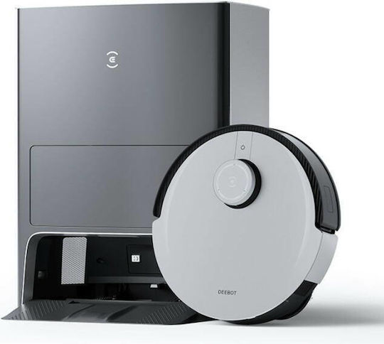 Ecovacs Deebot X8 Pro Omni Σκούπα Ρομπότ για Σκούπισμα & Σφουγγάρισμα με Χαρτογράφηση και Wi-Fi Μαύρη
