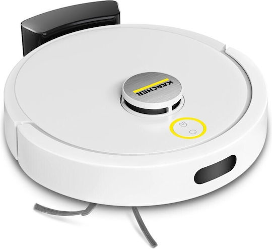 Karcher RVC 3 Σκούπα Ρομπότ για Σκούπισμα & Σφουγγάρισμα με Wi-Fi Λευκή