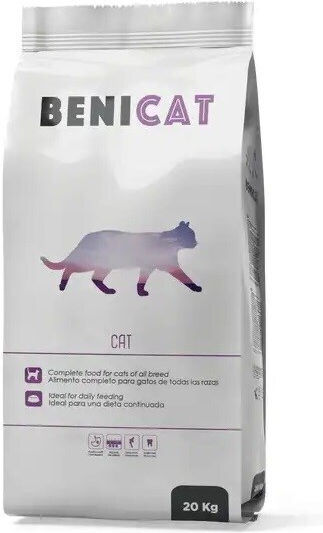 Beni Ξηρά Τροφή για Ενήλικες Γάτες με Τόνο 20kg