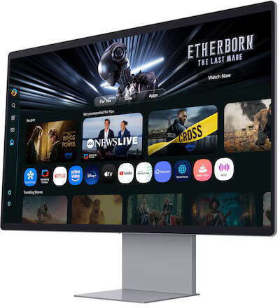 Samsung M9 M90SF Ultrawide OLED HDR Smart Monitor 32" 4K 3840x2160 165Hz με Χρόνο Απόκρισης 0.03ms GTG