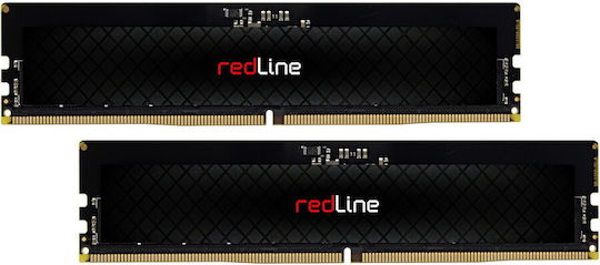 Mushkin Redline DDR5 64GB RAM με 2x32GB Modules και Ταχύτητα 5600 για Desktop MRE5U560LKKD32GX2
