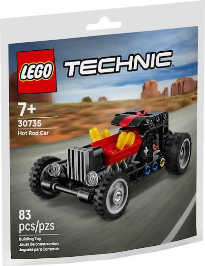 LEGO Technic Hot Rod Car για 7+ Ετών 83τμχ 30735