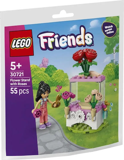 LEGO Friends Flower Stand ith Roses για 5+ Ετών 55τμχ 30721