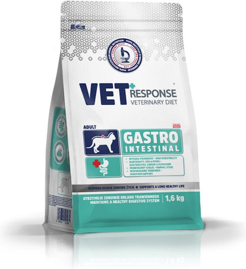Vet Response Ξηρά Τροφή για Ενήλικες Γάτες με Ευαίσθητο Γαστρεντερικό 1.6kg