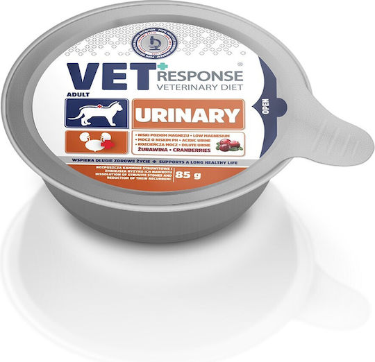 Vet Response Υγρή Τροφή για Γάτες σε Ταψάκι 85gr VETVREKMK0002