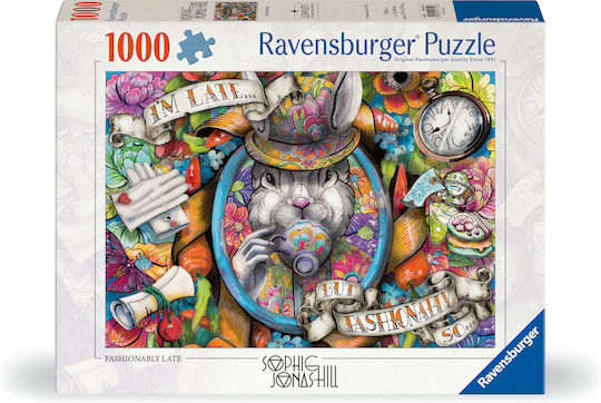 Fashionably Late Puzzle 2D 1000pcs
