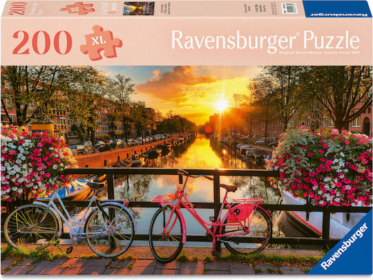 Sunset In Amsterdam Puzzle 2D 200pcs