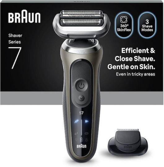 Braun Shaver Ξυριστική Μηχανή Προσώπου Επαναφορτιζόμενη