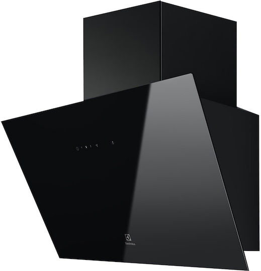 Electrolux Série 700 Hob2Hood Απορροφητήρας Καμινάδα 60cm Μαύρος