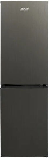 MPM Ψυγειοκαταψύκτης 247lt NoFrost Υ180xΠ54xΒ60εκ. Inox MPM-248-FF-58