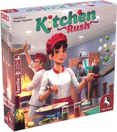 Επιτραπέζιο Παιχνίδι Kitchen Rush για 2-4 Παίκτες 8+ Ετών 51223G (GER) Pegasus Spiele
