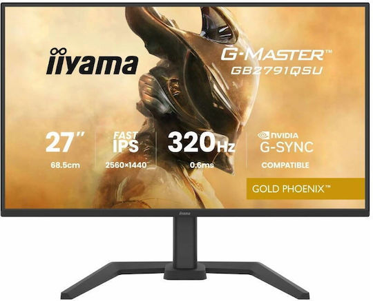 Iiyama GB2791QSU-B1 IPS HDR Gaming Monitor 27" QHD 2560x1440 320Hz