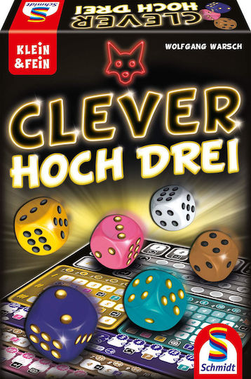 Επιτραπέζιο Παιχνίδι Clever to The Power of Three για 1-4 Παίκτες 8+ Ετών 49384 (GER) Schmidt Spiele
