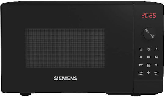 Siemens FE023LMB2 Φούρνος Μικροκυμάτων με Grill 20lt Μαύρος