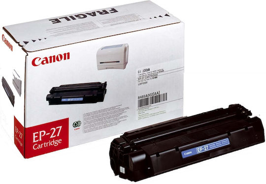 Canon EP-27 Γνήσιο Toner Laser Εκτυπωτή Μαύρο 2500 Σελίδων (8489A002)