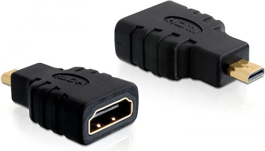 DeLock Μετατροπέας micro HDMI male σε HDMI female 1τμχ 65242