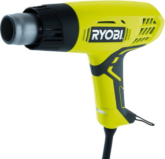 Ryobi EHG 2000 Πιστόλι Θερμού Αέρα 2000W με Ρύθμιση Θερμοκρασίας εως και 600°C