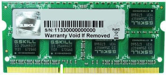 G.Skill DDR3 με Module 1x4GB και Ταχύτητα 1600 για Laptop F3-1600C11S-4GSL