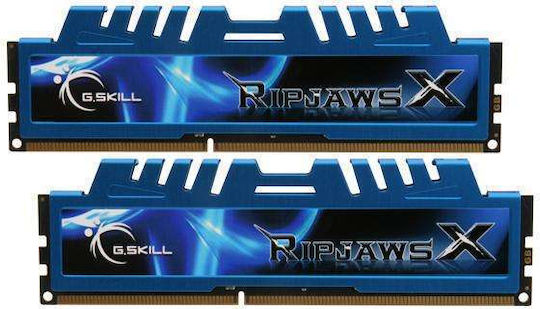 G.Skill RipjawsX DDR3 16GB RAM με 2x8GB Modules και Ταχύτητα 2400 για Desktop F3-2400C11D-16GXM