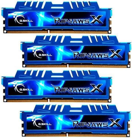 G.Skill DDR3 32GB RAM με 4x8GB Modules και Ταχύτητα 2400 για Desktop F3-2400C11Q-32GXM