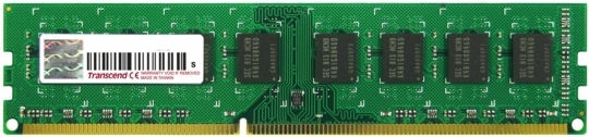 Transcend DDR3 με Module 1x4GB και Ταχύτητα 1333 για Desktop TS512MLK64V3N
