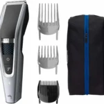 Philips Series 5000 Επαναφορτιζόμενη Κουρευτική Μηχανή Silver/Black HC5630/15